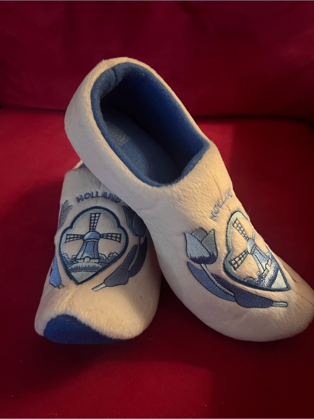 🌷👢 HOLLAND SOUVENIR CLOG SLIPPERS 👢🌷Women’s Size ~9